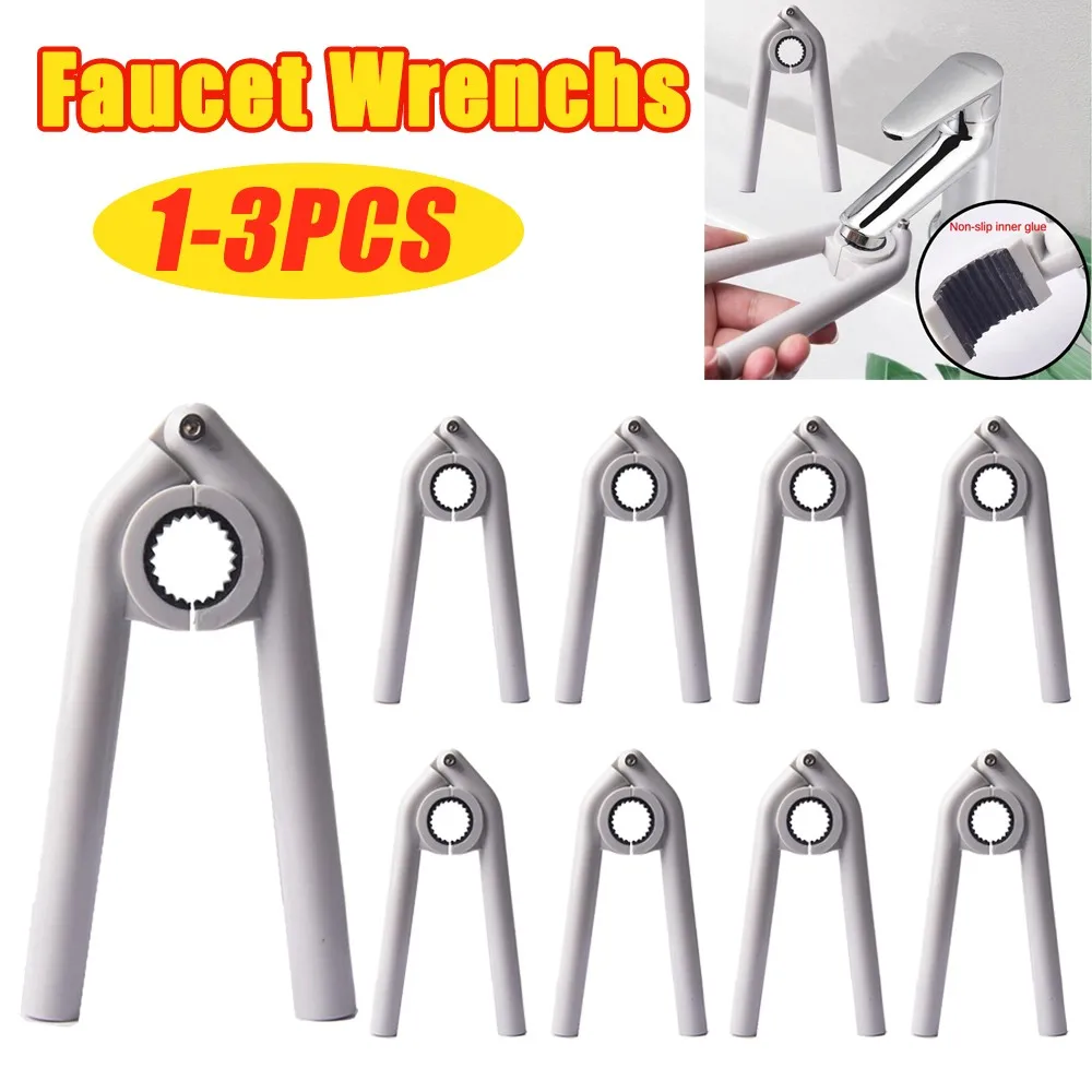 Aerator Wrenchs Repair Unscrew Wash Basin Fliter Faucet Nozzle Bubbler Bottom Plier Tap Wrench Kitchen Faucet Spout Removal Tool