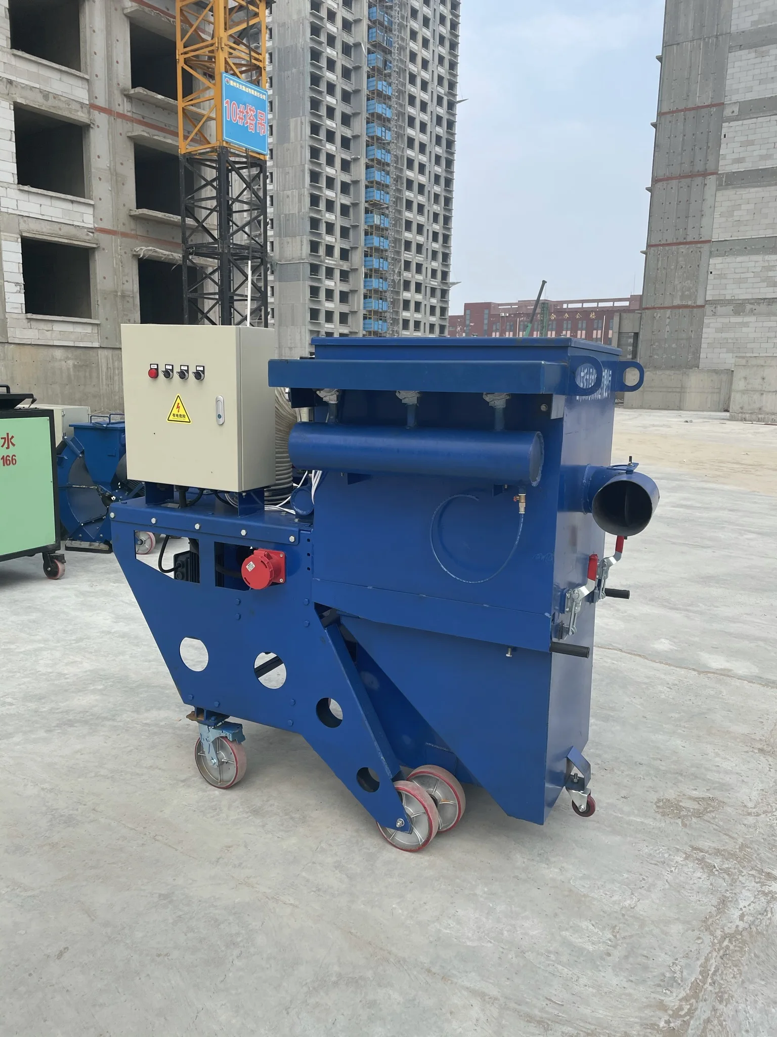 Customize Steel Ball Recycling System Portable Abrator Shot Blaster for Concrete Pavement  Shot Blasting Machine Price