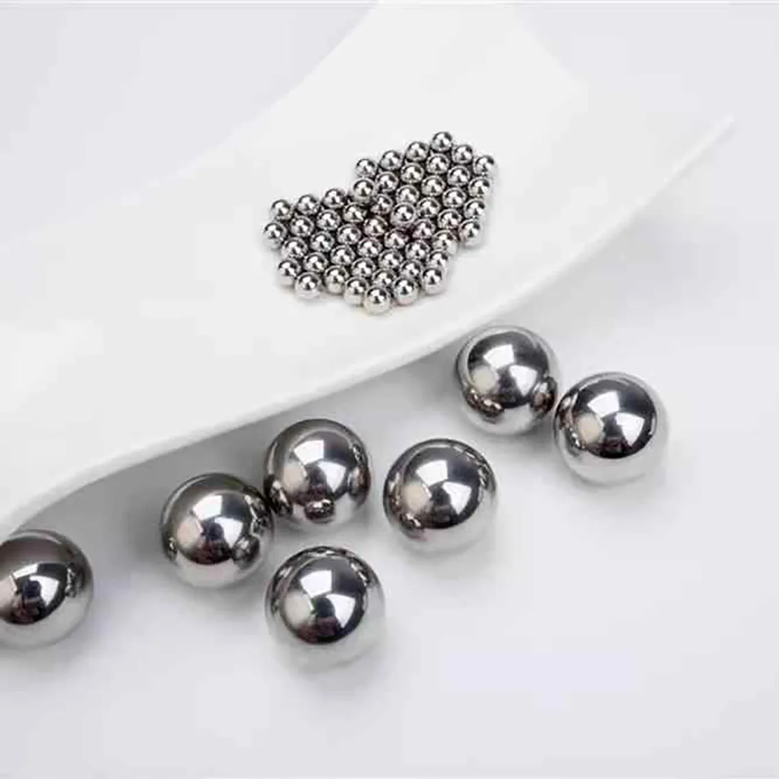 100pcs High Precision G10 Bearing Steel Ball Dia 2.3 2.31 2.32 2.33 2.34 2.351 2.361-2.9mm Solid Smooth Steel Beads Round Balls