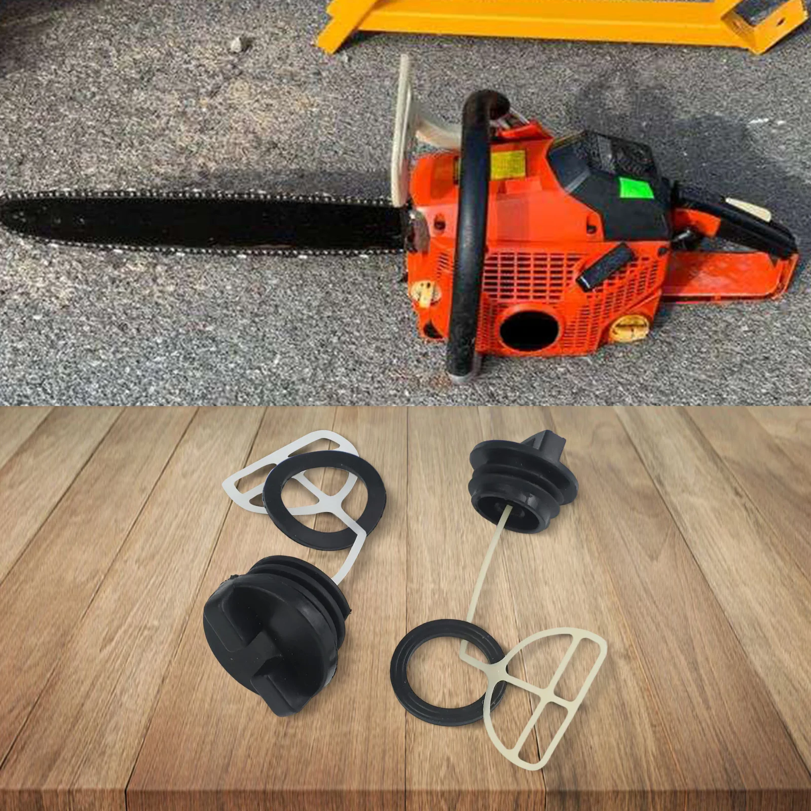 

For Chinese 5200 52cc Chainsaw Pro Oil Cap Replacement Part Home Accessories Cap Oil Gas Washer Gasket Practical Hot