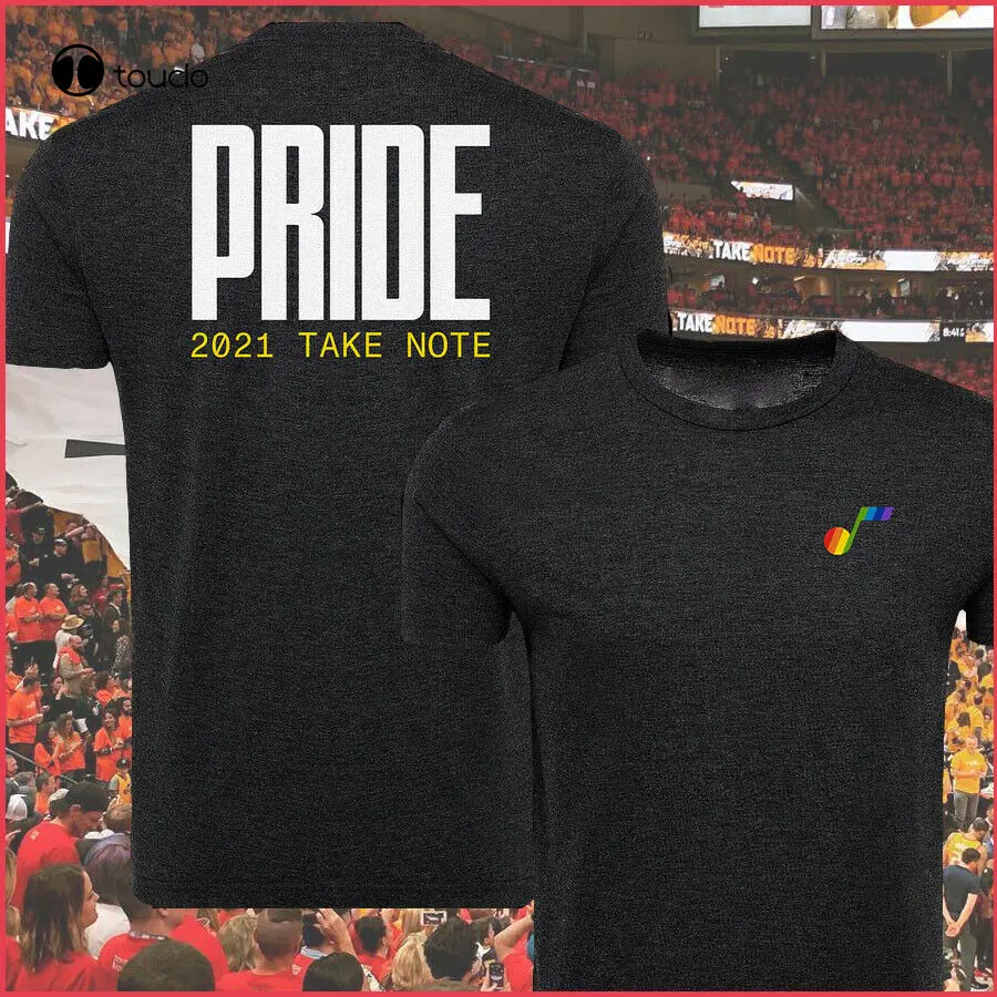 Limited!! 2021 Take Note Pride T-Shirt, Playoff T-Shirt Unisex Tee Custom Aldult Teen Unisex Digital Printing Fashion Funny New