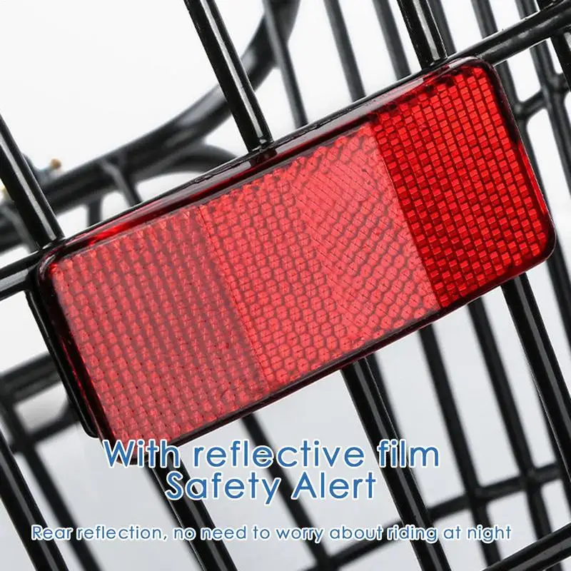 دراجة سلة خلفية معدنية دراجة الدراجات رف حاوية البضائع للدراجات الجبلية المدرسية سلة التخزين الإطار دورة الرف الخلفي