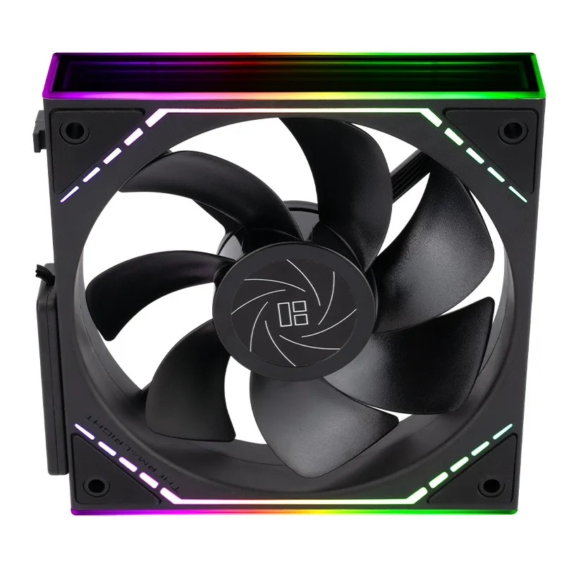 Thermalright TL-M12QR X3 120mm ARGB CPU ファン ARGB ライト効果無限ミラーケースファンクーラー 4pin PWM PC 反転ファン