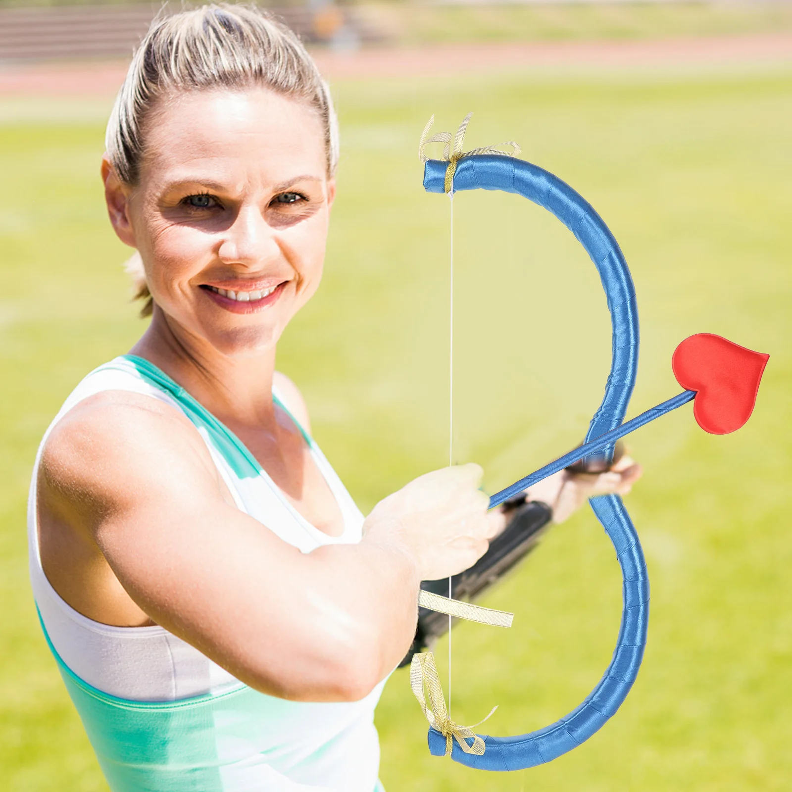 1 ชุดคิวปิด แอร์โรว์ โบว์ ใช้ซ้ำได้ น้ำหนักเบา ทนทาน อุปกรณ์ปาร์ตี้วาเลนไทน์ คอสเพลย์ อุปกรณ์ประกอบชุด สำหรับผู้ชาย ผู้หญิง