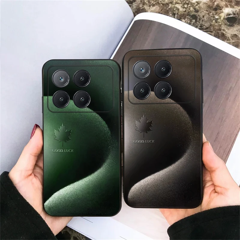 

Simple lines maple leaves For Xiaomi Poco X7 M7 Pro 5G M5 X4Pro 6 4G C65 75 F6 F5 X6 5 7 X5 F7 Ultra M5S 4Pro 5G soft phone case