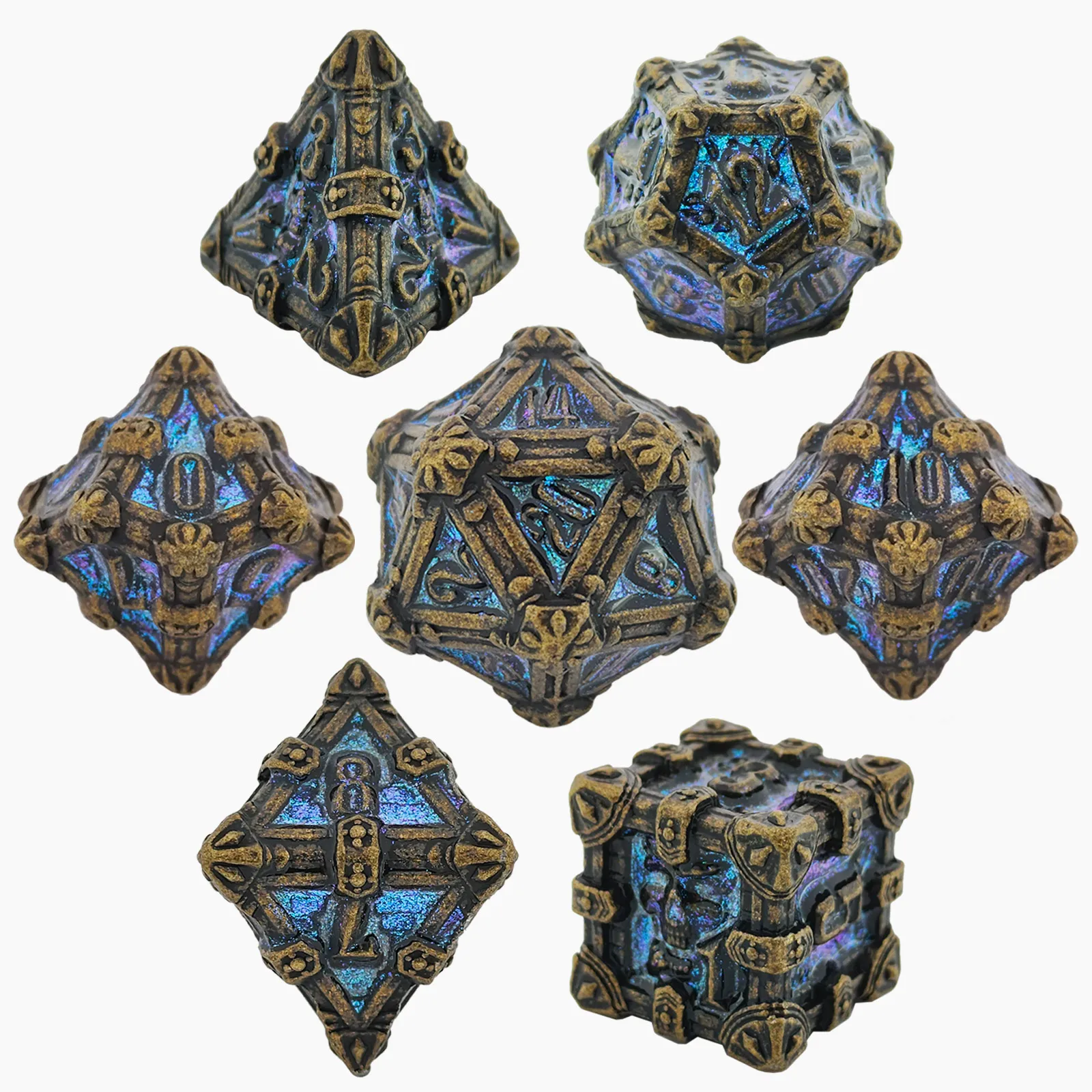 Dnd Metal Dice Set …