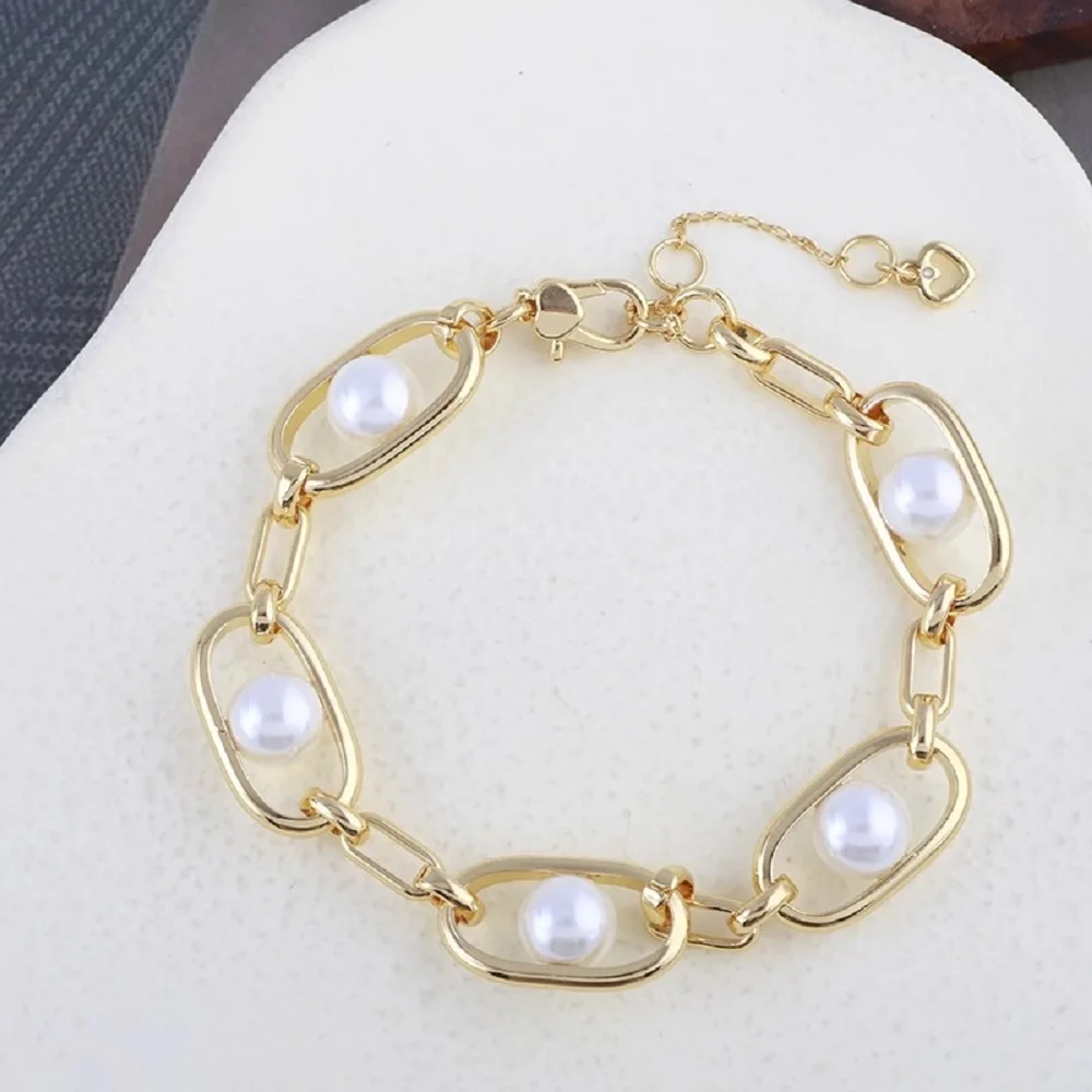 

New Pearl Bracelet AAA7-8mm Natural Japanese Round Pearl 17+5cm Adjustable Bracelet