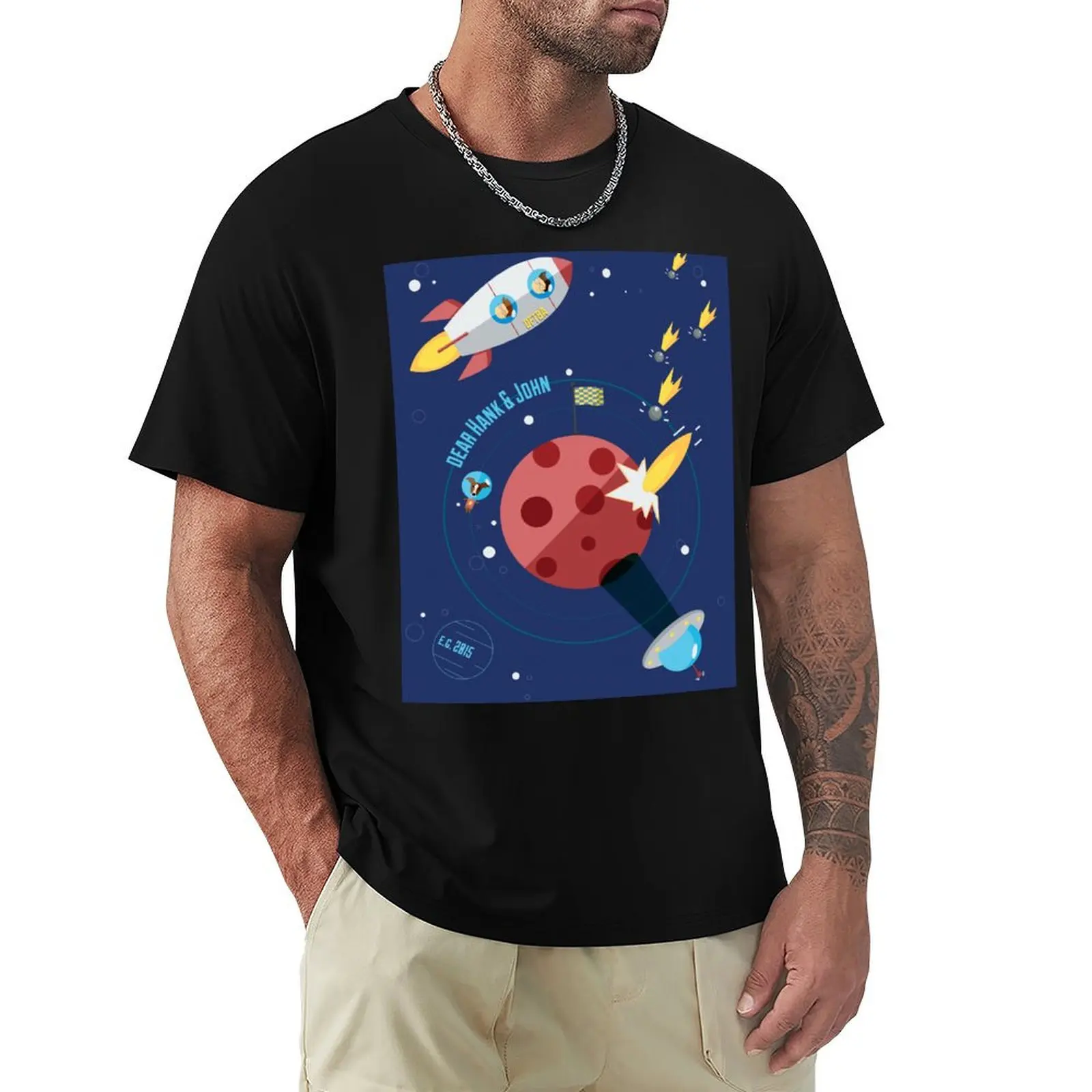 

Dear Hank & John Poster T-Shirt new gifts and t-shirts summer tops cute tops Men's t-shirts