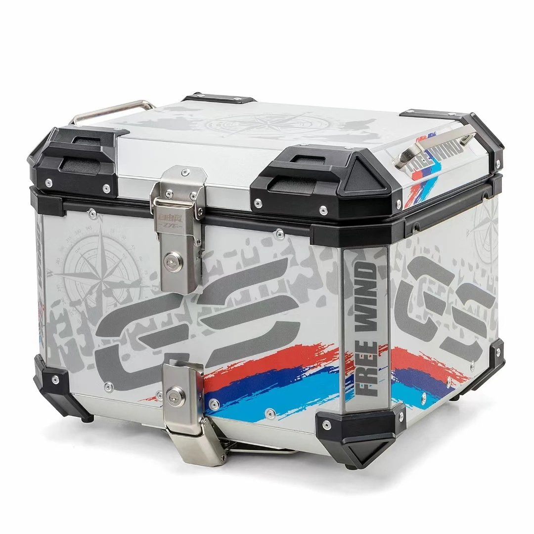 

Factory specializing product Motorcycle Top Box 45l Aluminium Adventure Bike Tail Cases Motorcycles Carrier Trunk