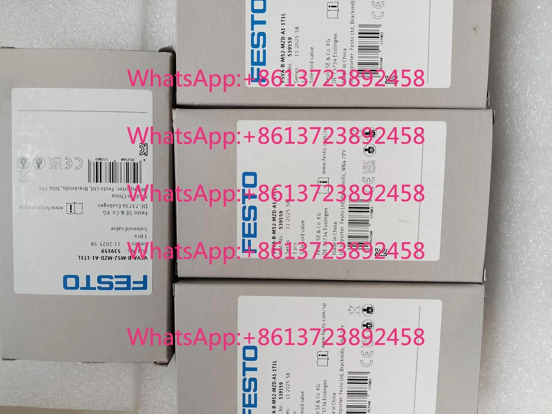 New original Festo FESTO solenoid valve VSVA-B-M52-MZD