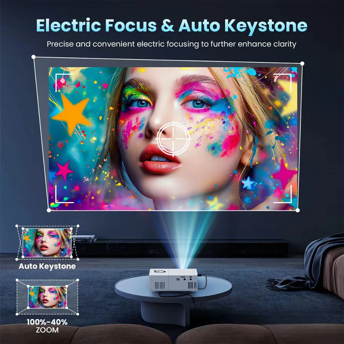MINI Projector Draagbare 3D LE - Industrial Laser Projector recensie en prijs