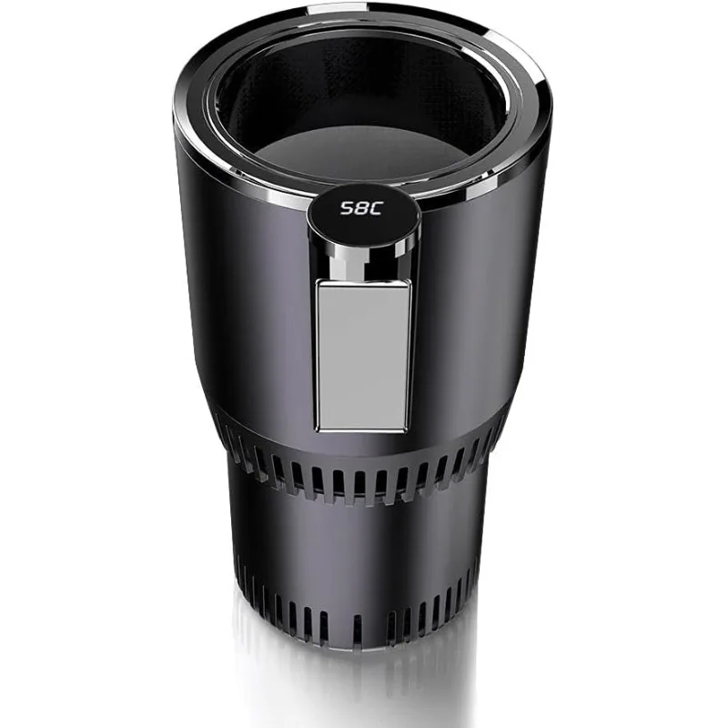 Car Heating Cooling Cup 12V 2-in-1 Smart Fast Refrigeration Warmer Cooler Cup Home Car Dual Use Portable Quick Cooling Cup