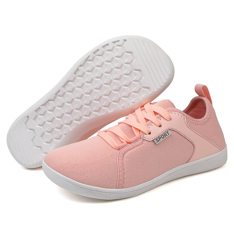 Chaussures à bout large pour femmes, baskets de course unisexes, minimalistes, respirantes, confortables, pieds nus, pour l'extérieur, nouvelle collection 2024