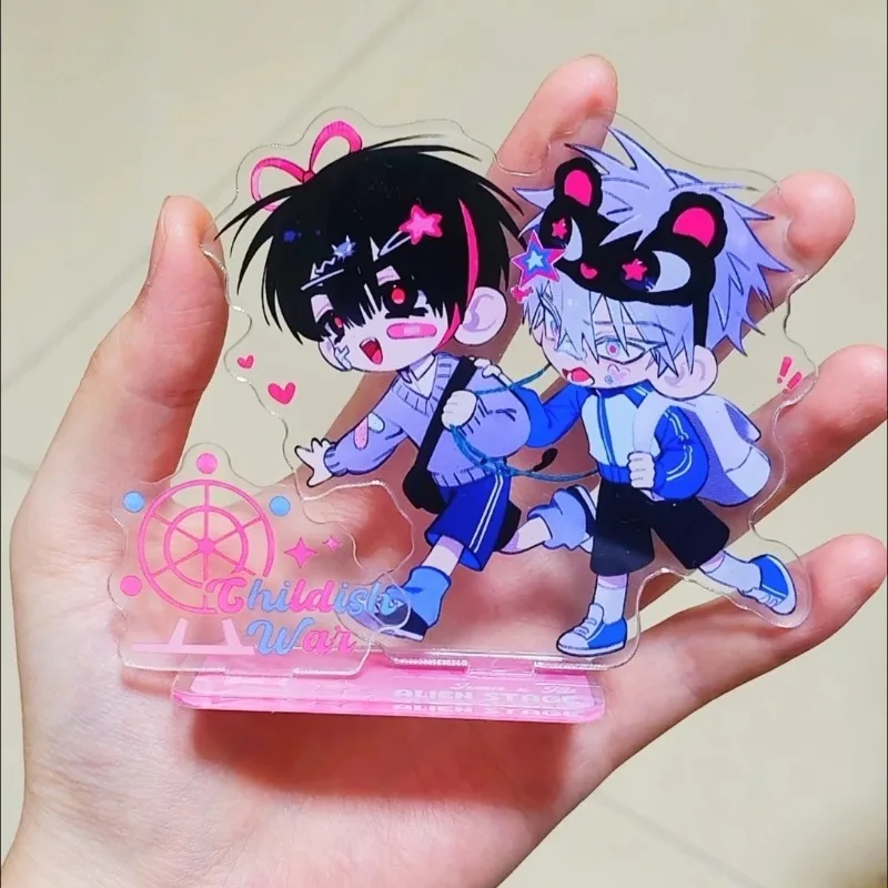

New Alien Stage Ivan Till Acrylic Stand Sign Anime Props Cute Figures Model Desktop Ornaments Fans Collection Gifts for Friends