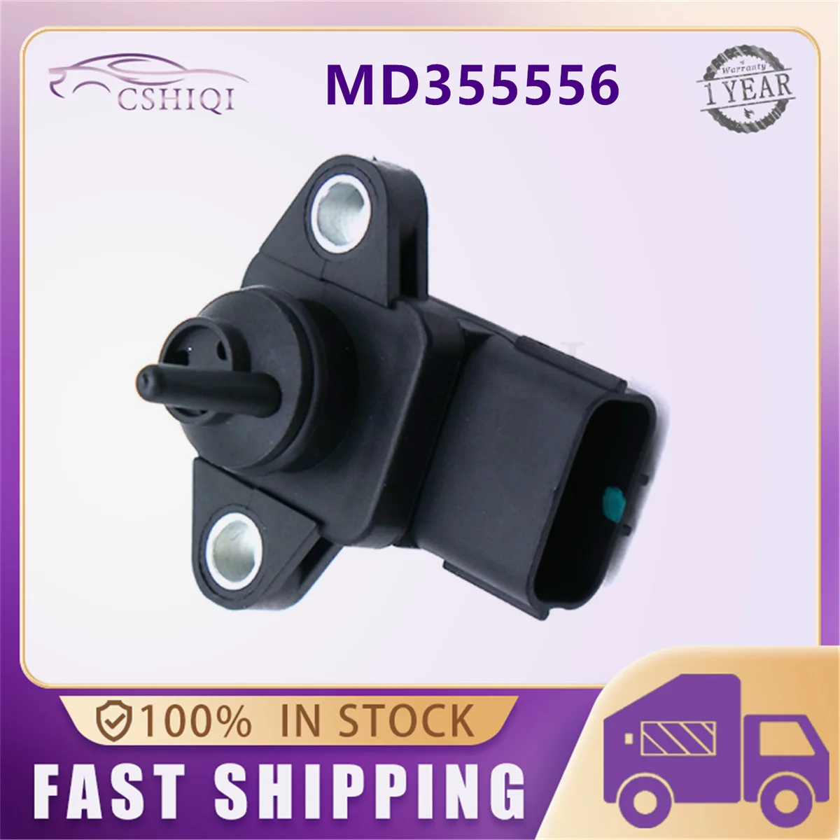 MD355556 Manifold Absolute Pressure MAP Sensor  E1T42171 For Mitsubishi SPACE STAR Galant Minicab Endeavor Chrysler Auto Parts