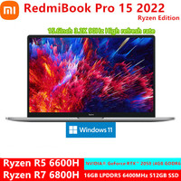 Xiaomi Laptop RedmiBook Pro 15 Ryzen AMD R5 6600H/R7 6800H 16G DDR/512G SSD 15.6\