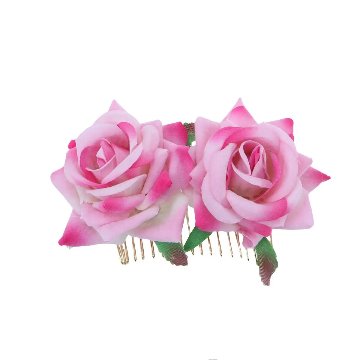

Floral Hair Accessories Elegant Rose Flower Comb for Wedding Bridal Party Durable Premium Material Easy Use Hair Decor