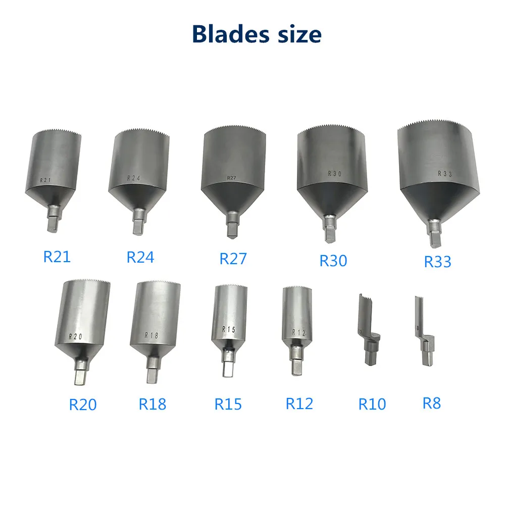Orthopedic TPLO Saw Blades Orthopedics Saw Blade R8-R33 Bone Cutting Saw Blades Veterinary Pet Orthopedic Surgical Instruments
