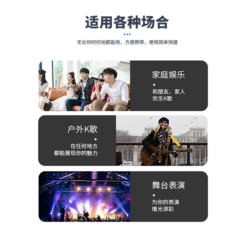 Wired microphone, professional KTV home Karaoke stage computer recording dynamic metal handheld microphone