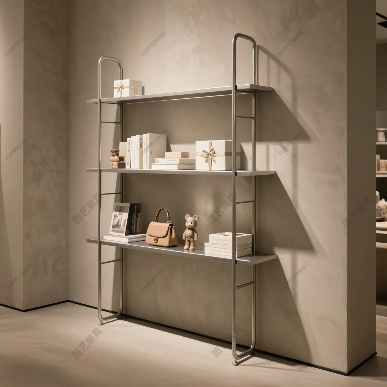 Display Cabinet Shelf Cosmetics Maternal and Infant Store Container Shelf Product Supermarket Display Cabinet Showcase