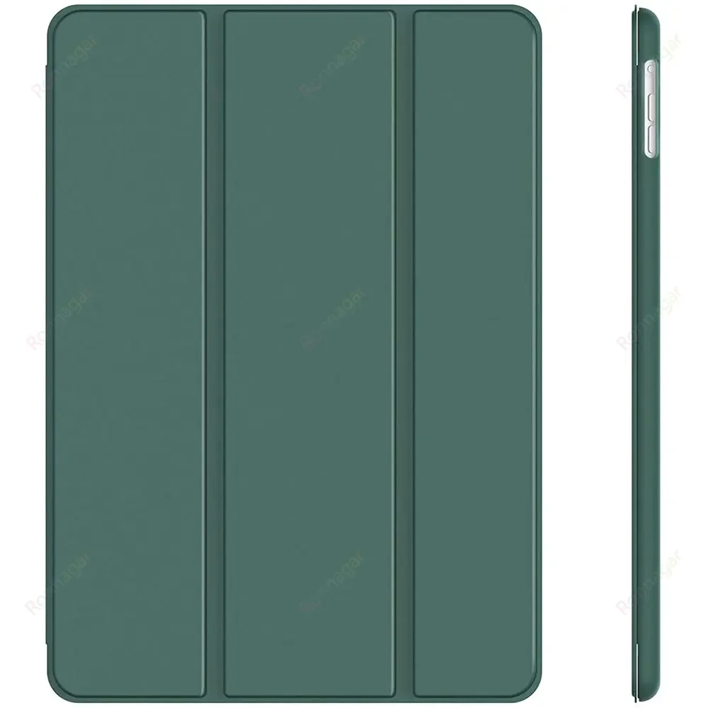 Capa Ultra Slim Para NOVO iPad 10.2 2021 8 ° 7 ° iPad Pro M4 Air6 ° 11 polegadas 2024 10ª Geração iPad Air5 4 10.9 Funda Sleep Wake up