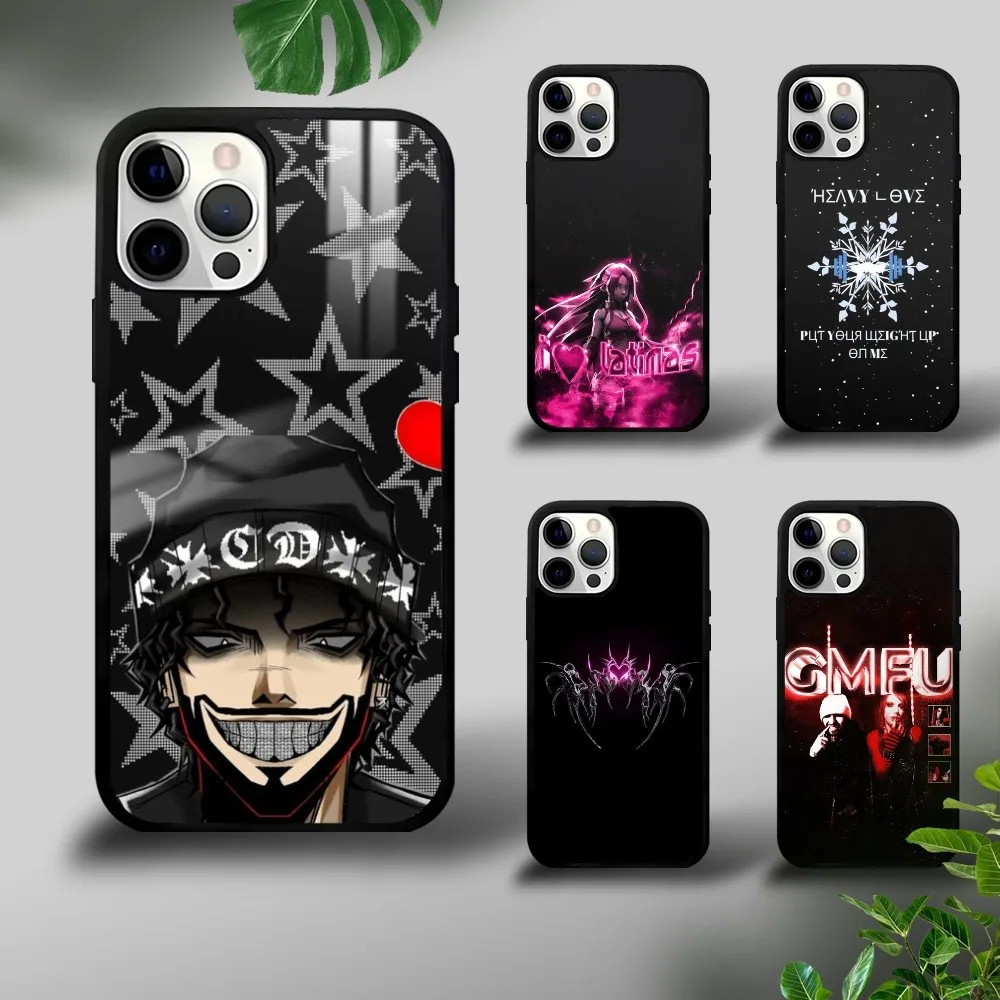 

Rapper O-Odetari Phone Case For iPhone 16 15 14 13 12 11 Pro Xs Max Mini Plus Celulares Hard Cover Shockproof Funda