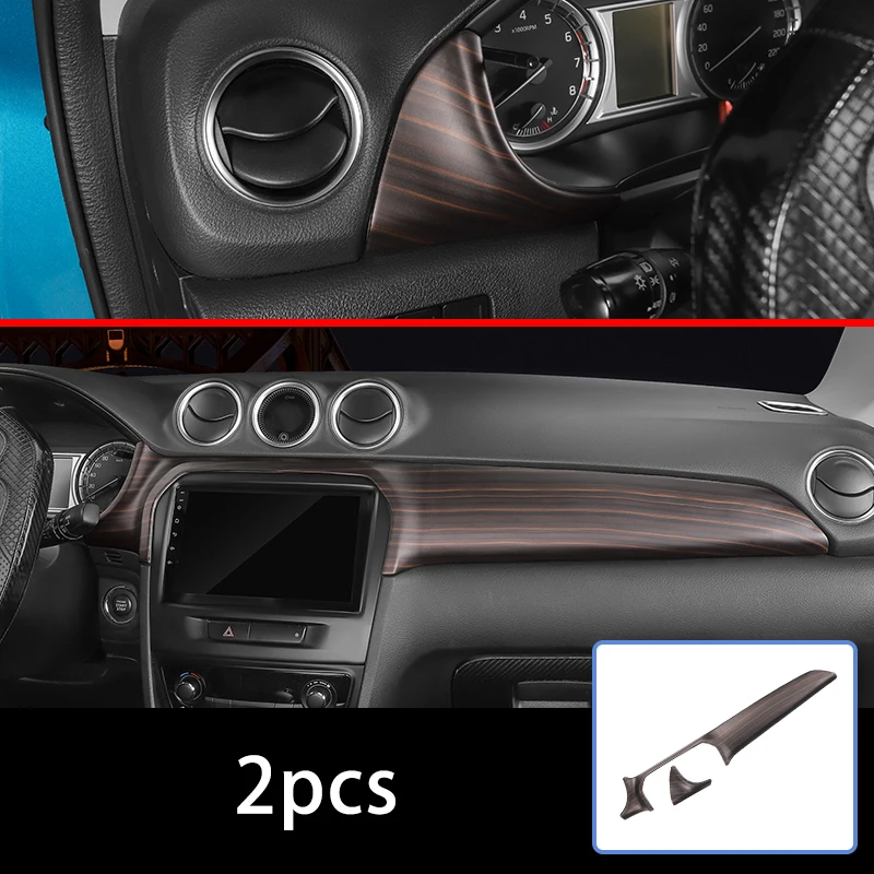 

2pcs For SUZUKI Vitara 2016-2018 Center Control Panel Trim Cover