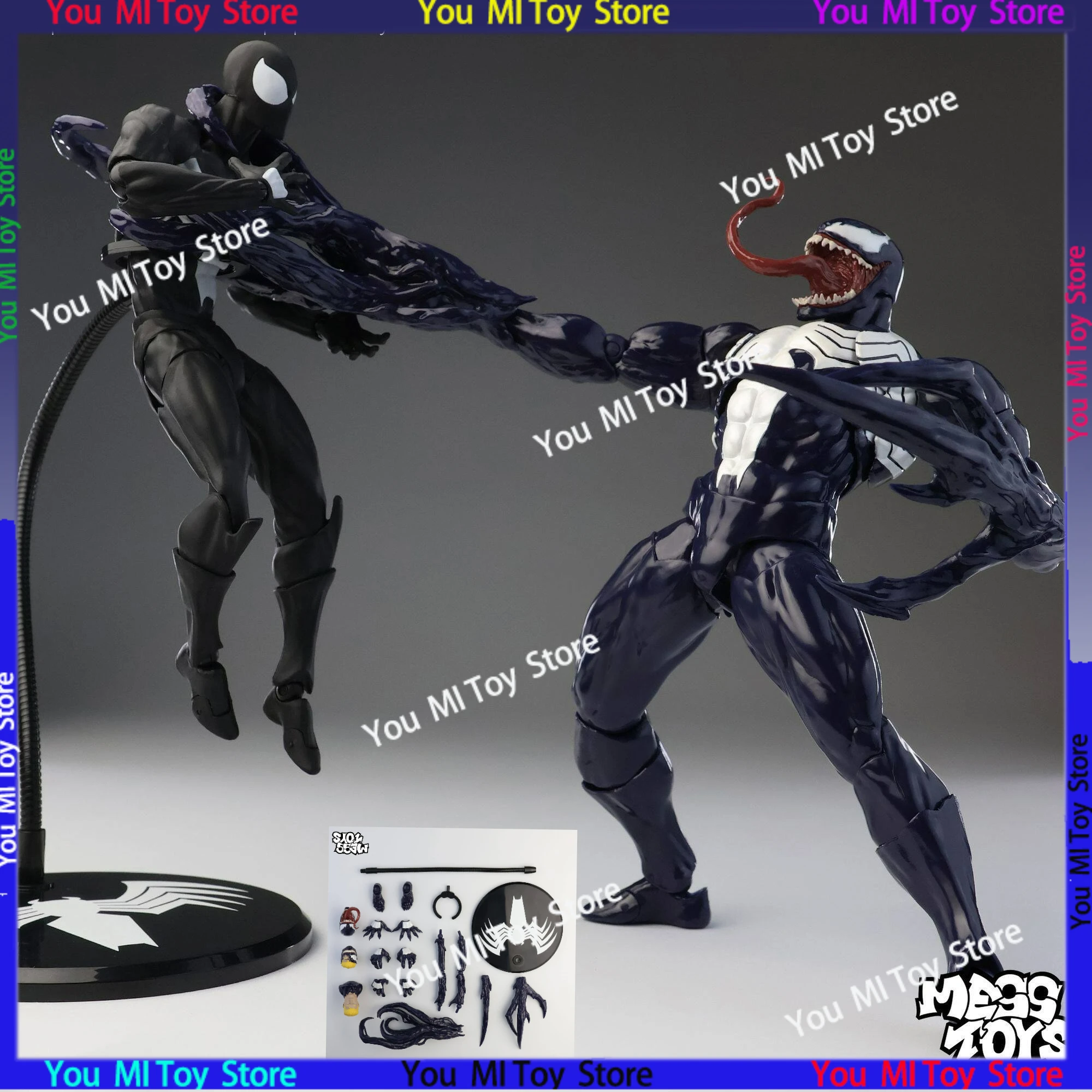 

2026 HOT Новинка! Фигурка Venom Lethal Neighbor, аниме-персонаж Эдди Блэка, Человек-паук, модель-статуэтка, подарок, игрушка