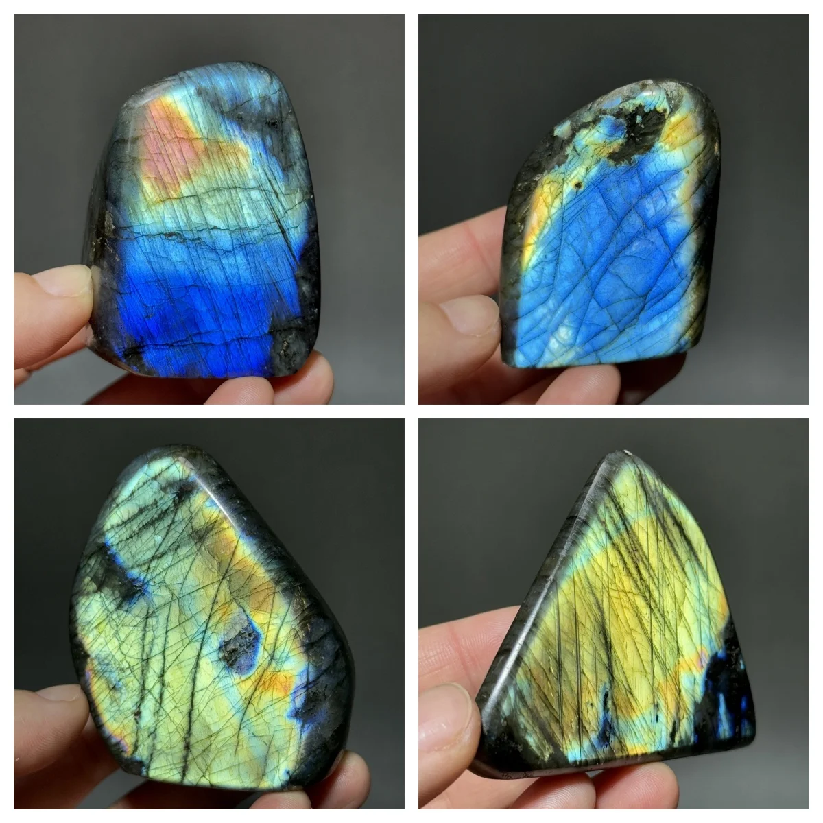 Labradorite Free-Form Natural Mineral Crystal Energy Meditation Therapy Gem Home Garden Decoration Precious Gift