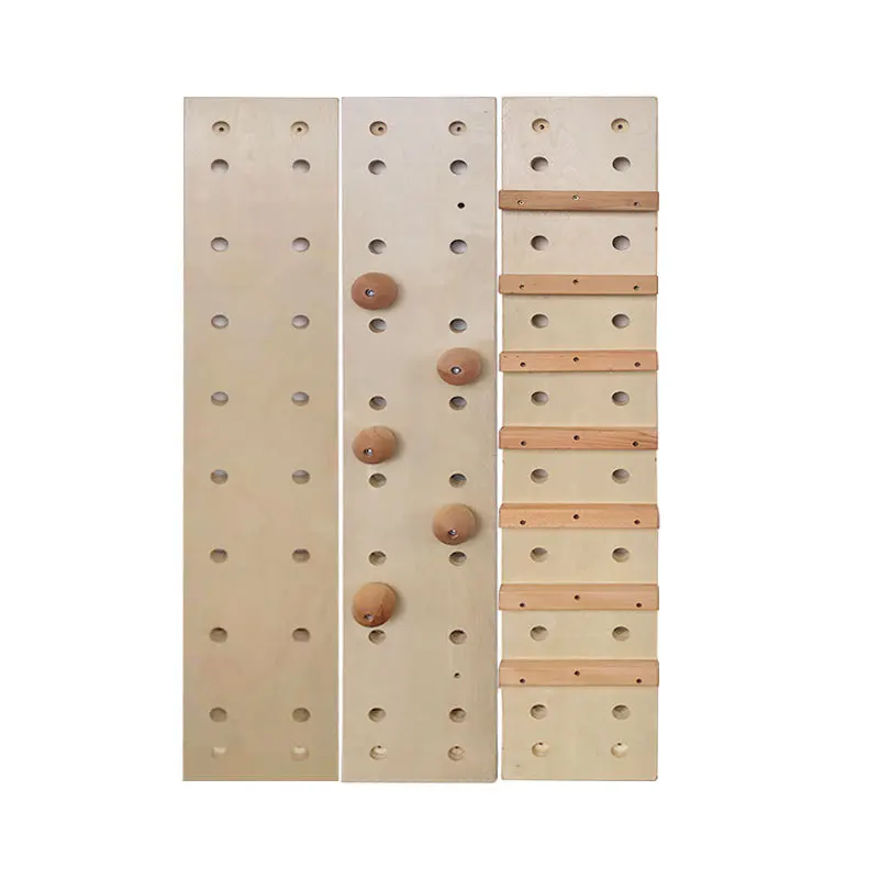 Climbing board Wooden  fingerboard Climbing training board Indoor climbing board
