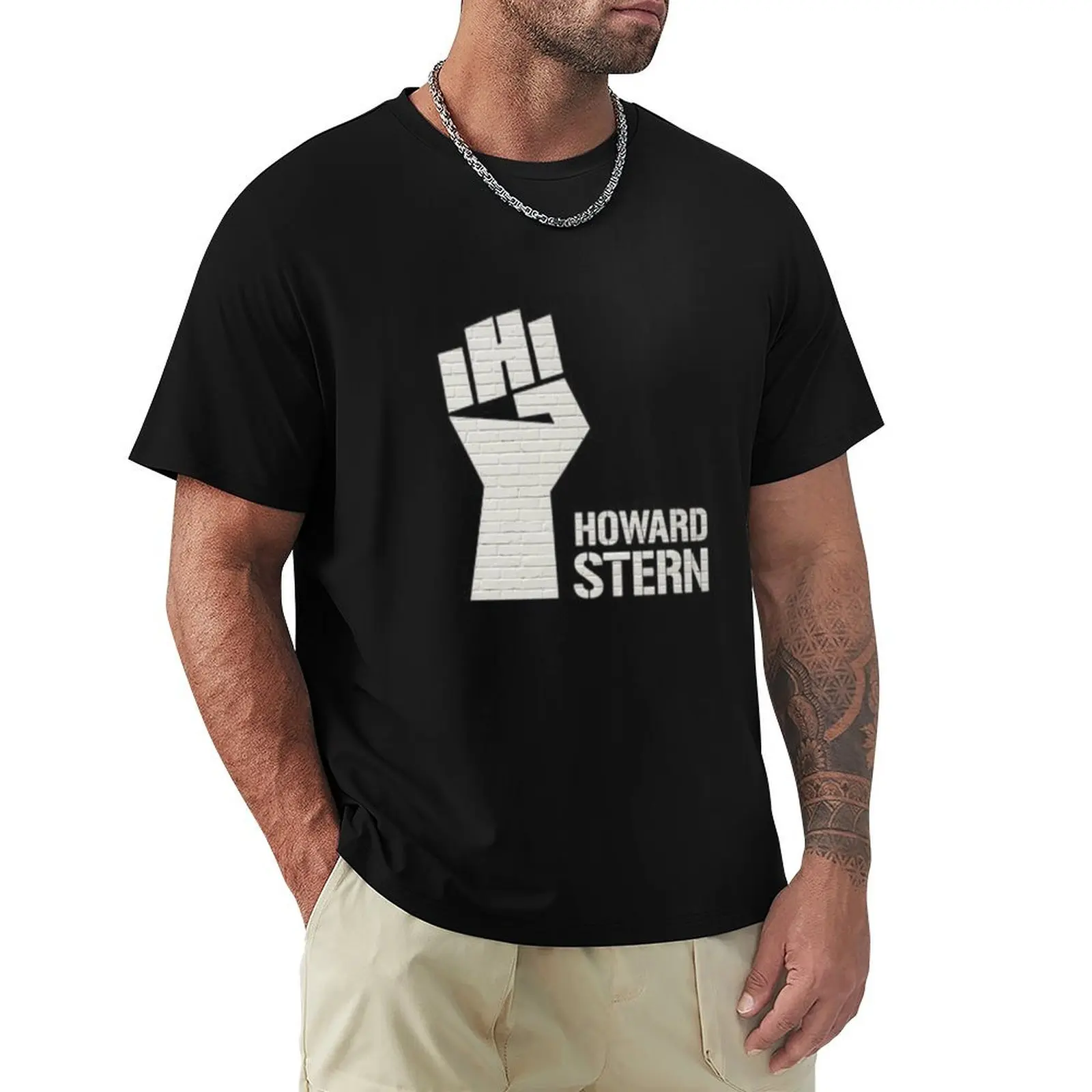 Howard Stern T-Shirt Breathable Gym Short Sleeve T-Shirt
