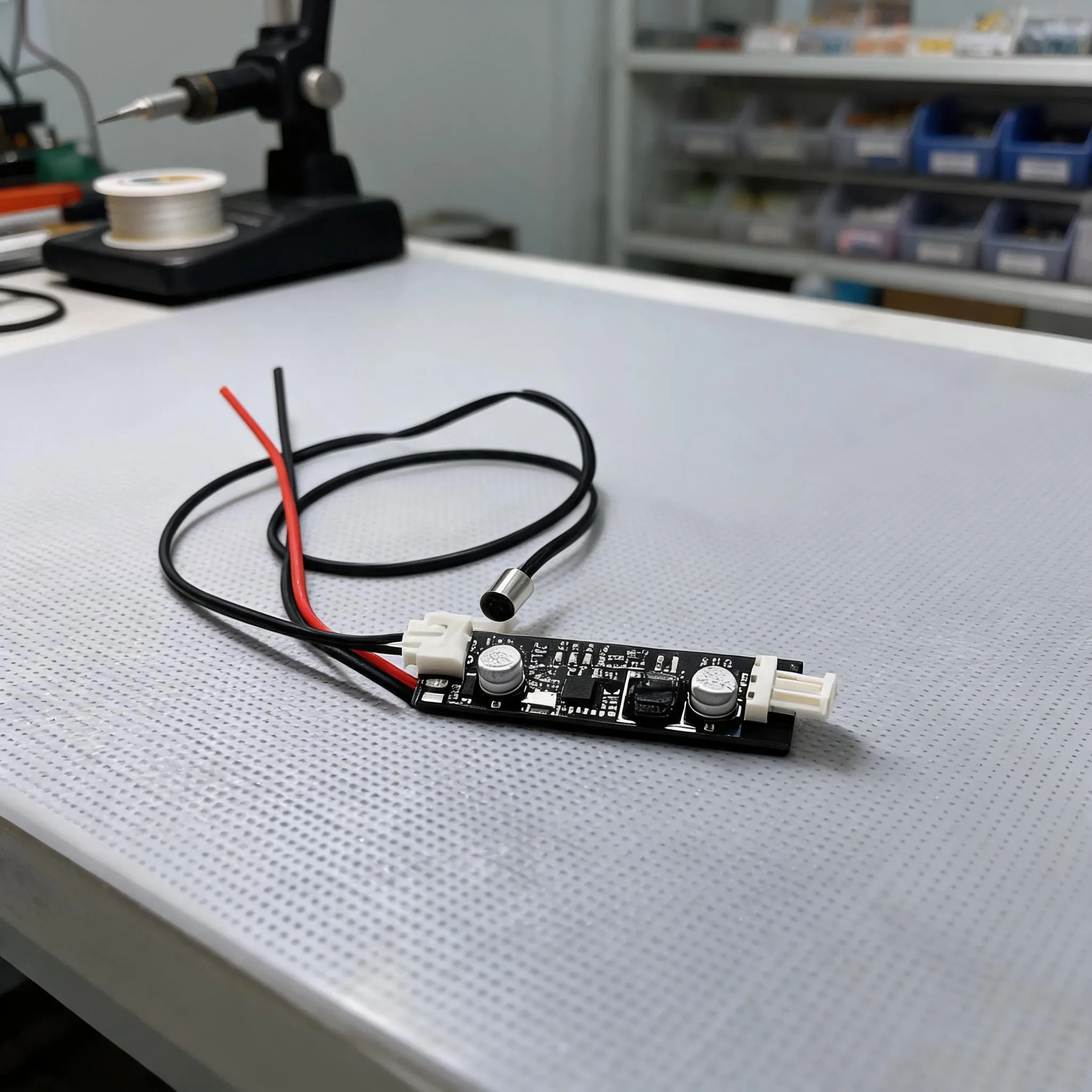 DC 5V/12V For PWM Temperature Controller Control Board Module Switch Features Low-temperature Fan Shutdown