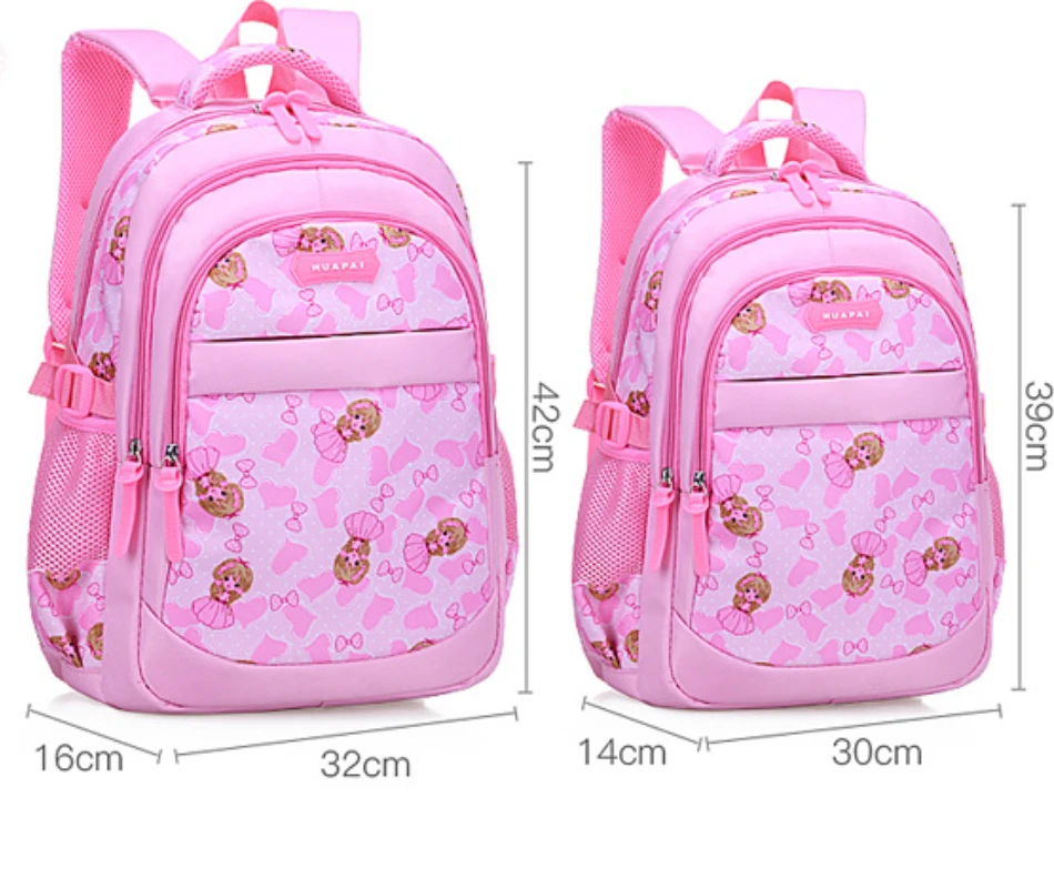 Mochilas infantis de grande capacidade à prova d'água, Doces Meninas Mochilas Escolares, Kawaii Primários Estudantes, Adolescentes Bonitos Mochilas