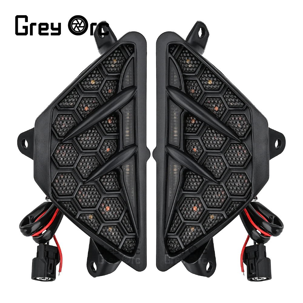 

Front LED Turn Signals Light For Kawasaki Ninja ZX-4R ZX-4RR Ninja650 Ninja 650 ZX4R ZX4RR 2023 2024 Turning Lamp