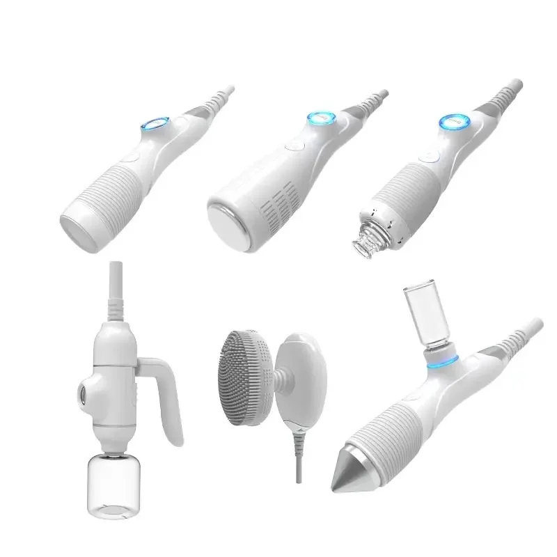 Oxygen Facial Jet Peel Water Skin Rejuvenation Pore Removal Deep Cleaning Spa Ozone Plasma Ultrasonic Dermabrasion Skin Care Mac