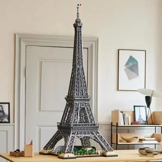 NEW ICONS 10307 Eiffel Tower 150CM Architecture City Model Building Set Blocks Bricks Toys For Adults Children Gift 10001Piece