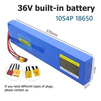 36V 8Ah 10Ah 14Ah 20AH 10S4p 18650 lithium-ion battery pack with BMS, electric commuting tool 300W-1000W battery replacement