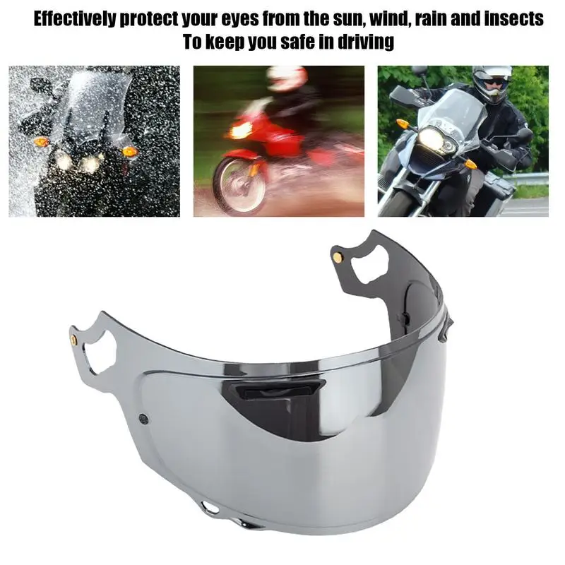 

Tinted Face Shield Visor Armet Visor Lens With 2 Snaps Armet Visor Lens Full Face High Flexibility 2 Snaps Visor Lens Windshield