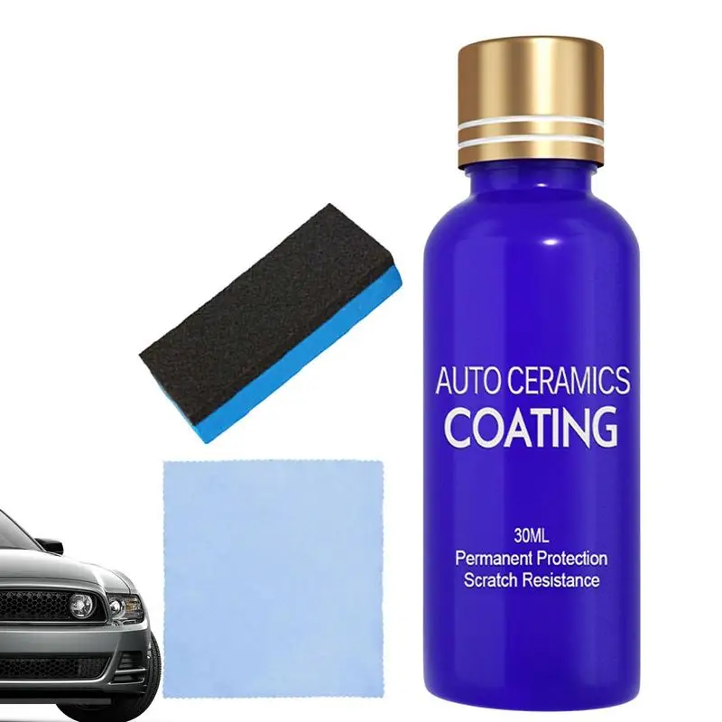 9H Car care Liquid Ceramic Coat Liquid Kit Super Hydrophobic Glass Coating Set Polysiloxane and Nano materials Ceramics For Cars