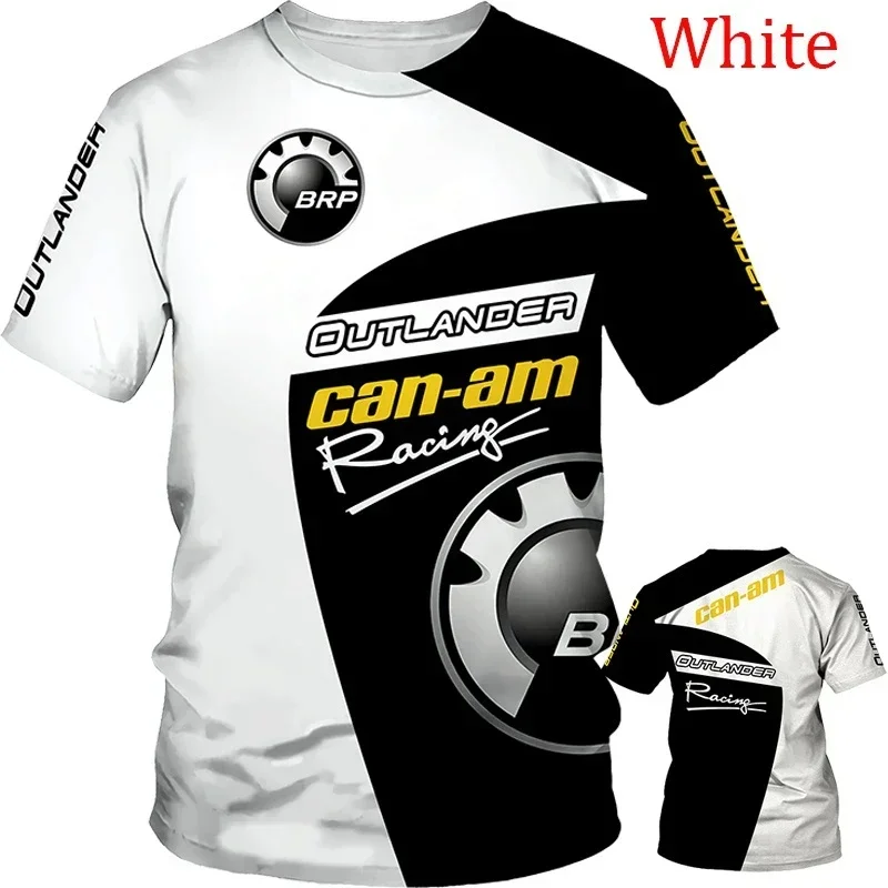 Can-Am Team BRP Racing T-Shirt, 3D-gedruckte, schnell trocknende und atmungsaktive Sportbekleidung für den Sommer, Outdoor-Streetwear – Detail 8