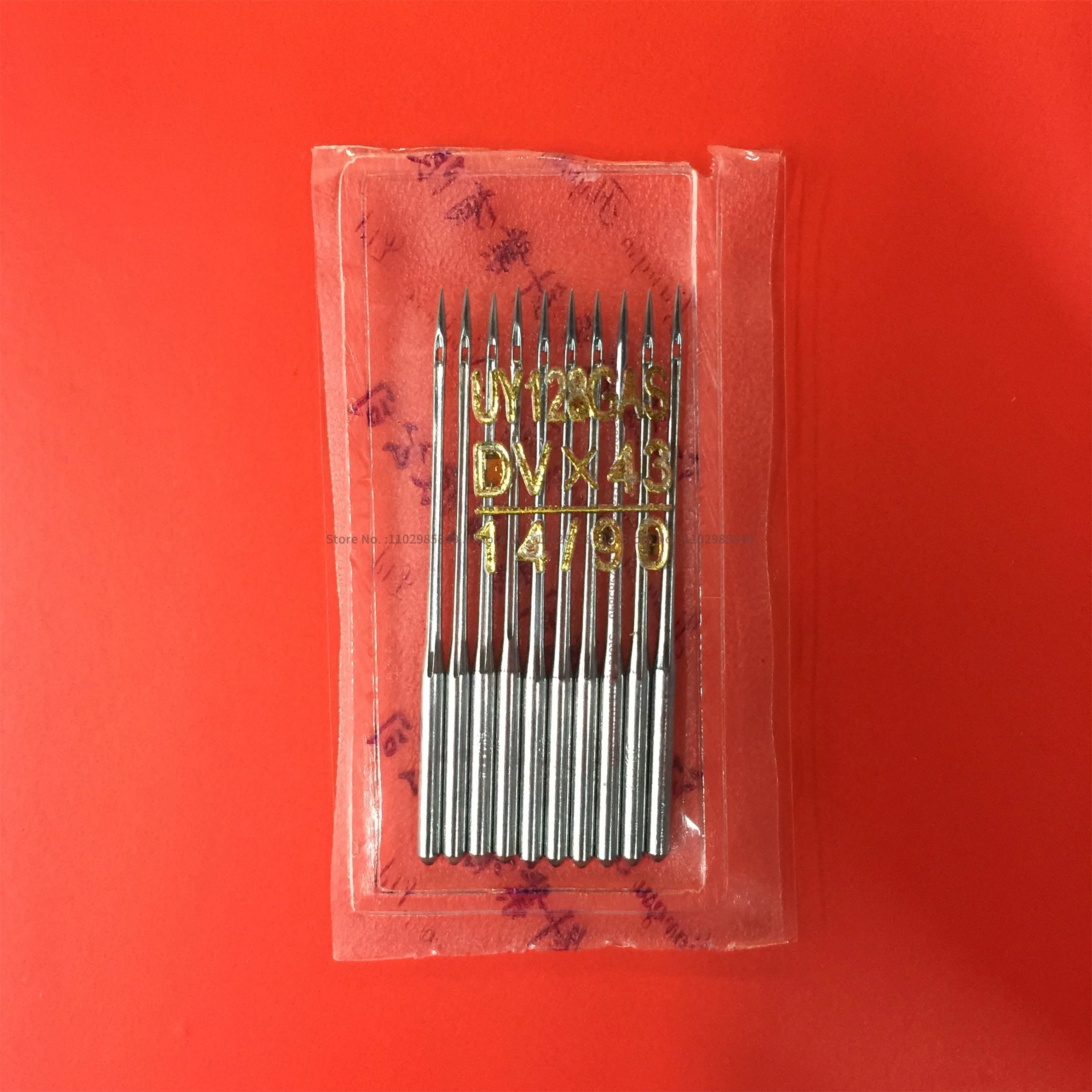 500PCS 50 Packs Flying Tiger DVX43 UYX128 UY128GAS Needles High Speed Needle for Industrial Stretch Burr Double Needle Sewing