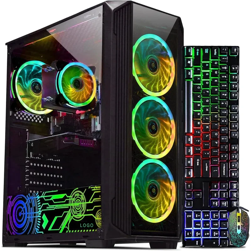 Torri desktop all'ingrosso Computer da gioco per PC Set completo Intel Core I7 4.0Ghz GTX 1660S 6GB 32GB DDR4 RAM 1TB SSD Ventole RGB per giocatori