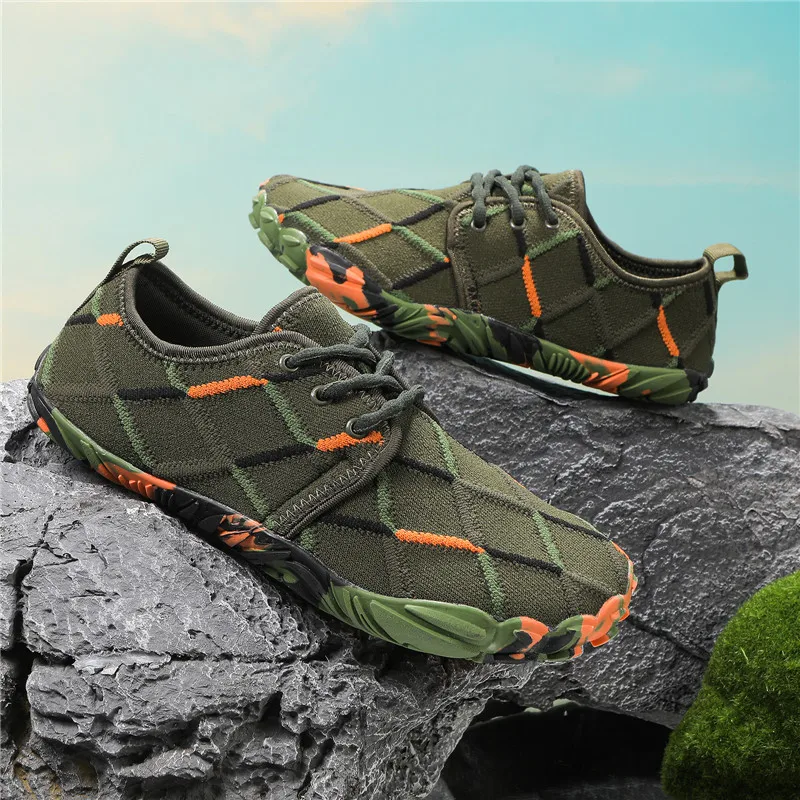 New Unisex Wider Shoes Breathable Mesh Men Barefoot Wide-toed Shoes New Flats Soft Zero Drop Sole Wider Toe Sneakes Large Size