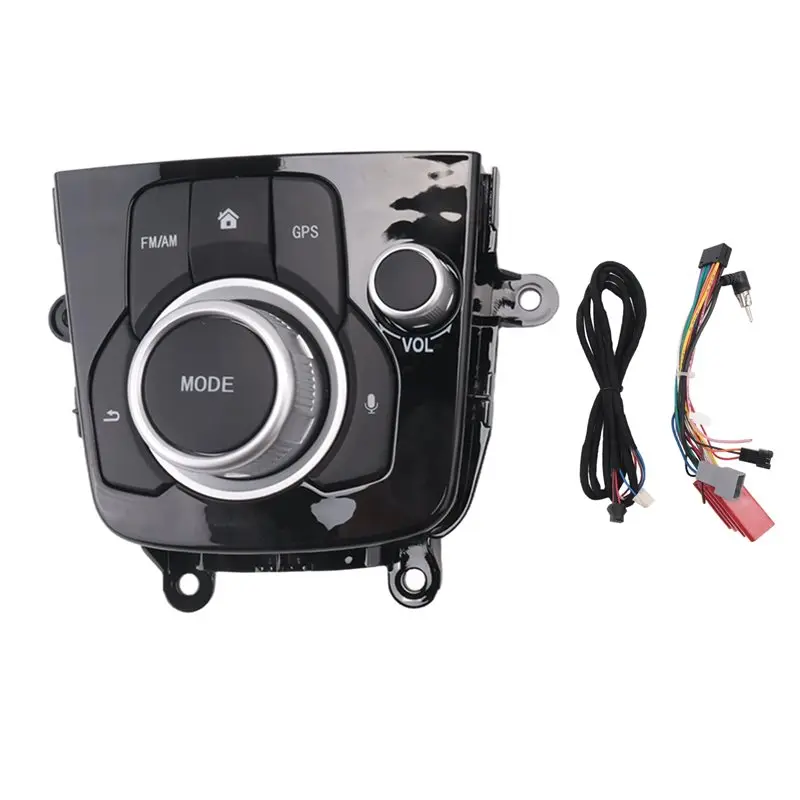 

A85E-Car Console Control Switch Navigation Surface Frame Console Controllor Button For Mazda 3 Axela 2014-2019 BHN1-66-CM0C