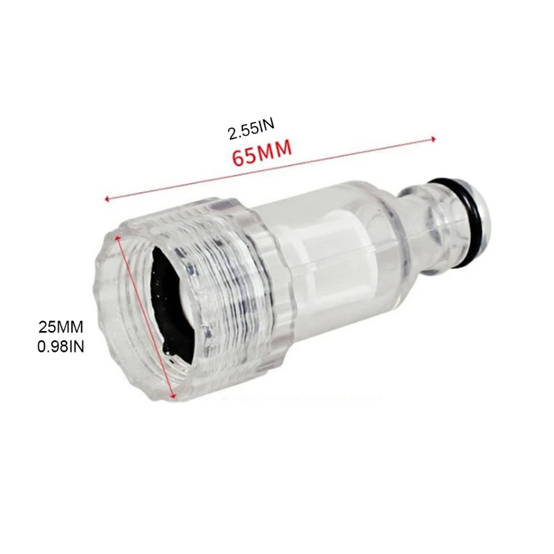 3/4" Thread Faucet Quick Connector Clear for