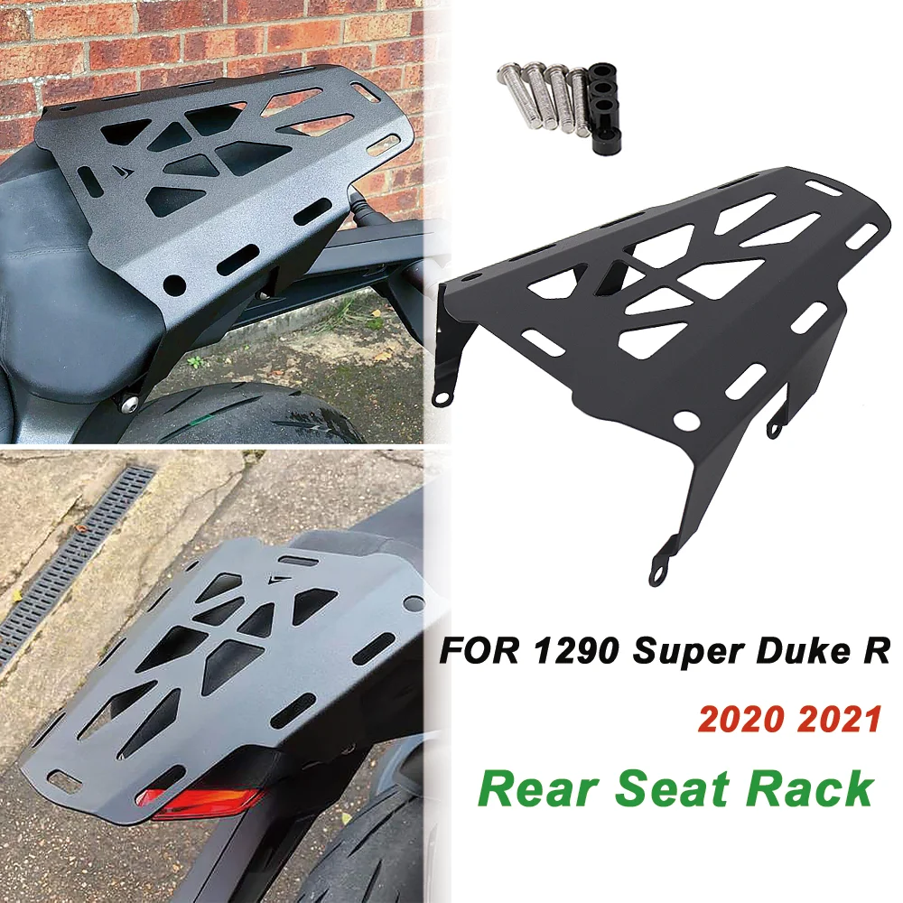 

New Motorcycle Rear support luggage rack Support saddle bag carrier rack kit For 1290 Super Duke R 2020-2021 Rear Seat Rack