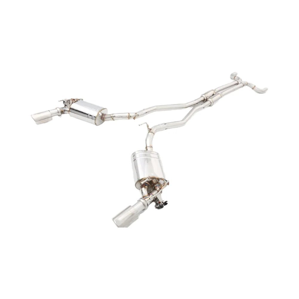 

Camaro 6.2L Full SS304 Stainless Steel Valvetronic Cat-Back Exhaust System
