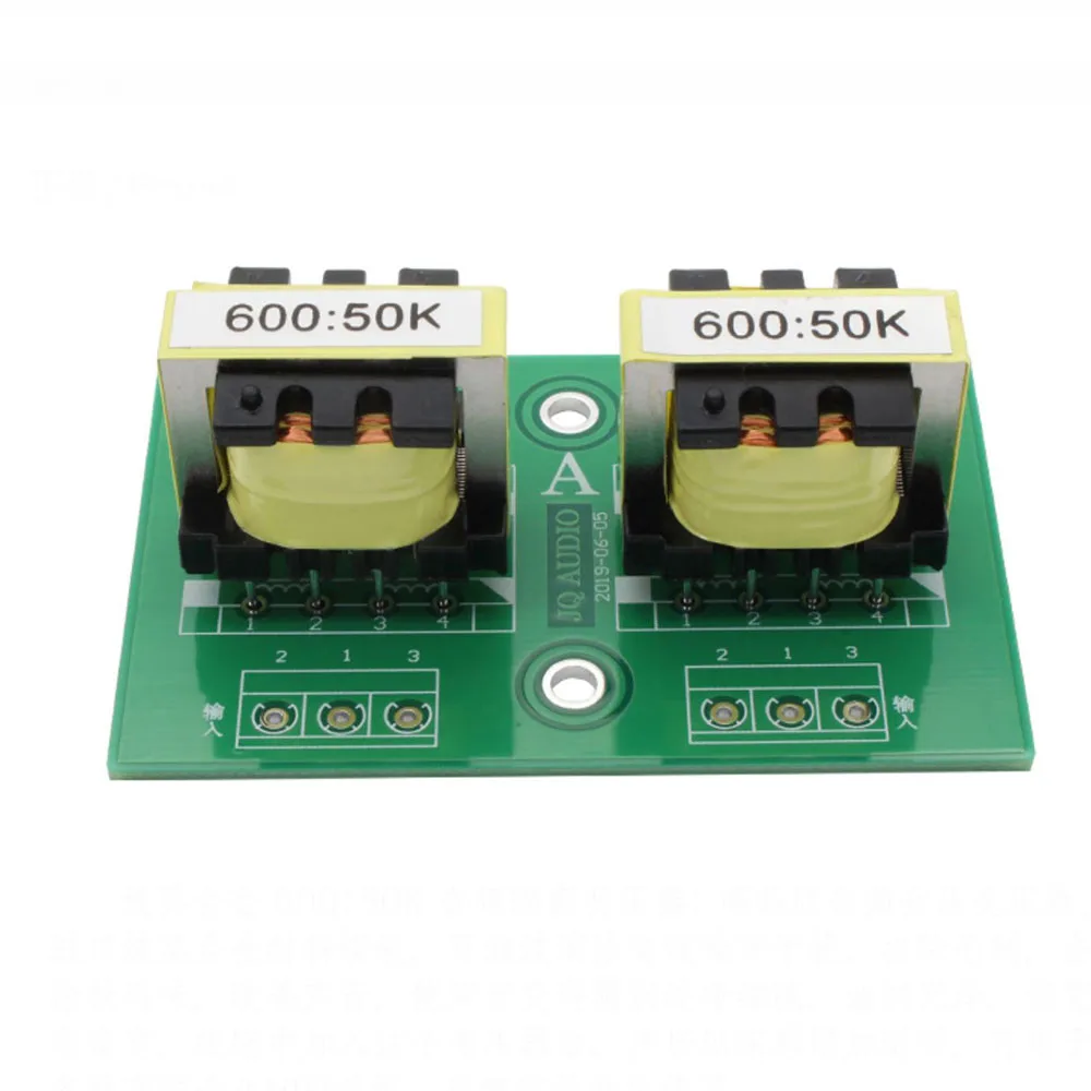 2PCS / 600:50K permalloy audio transformer step-up amplification transformer input bovine isolated transformer