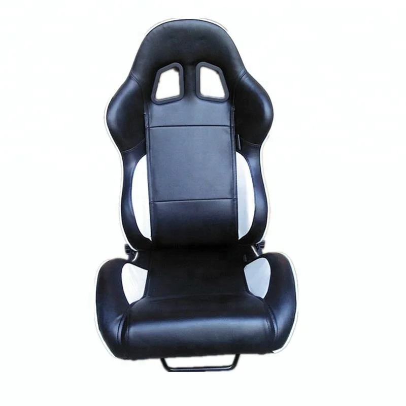 1031 PVC Universal Vehicle Slider Simulator Gaming Station Adjustable Sim Bucket Racing Seats