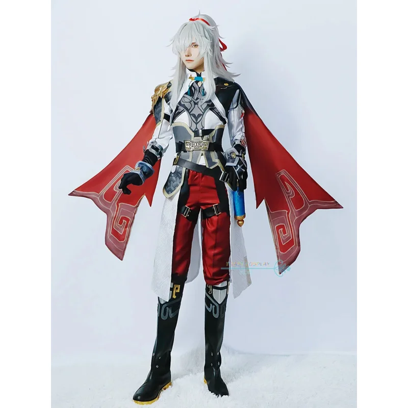 Jing Yuan cosplay costume hookai star rail cosplay game cos wig suit full set helm master Xianzhou Luofu Halloween party